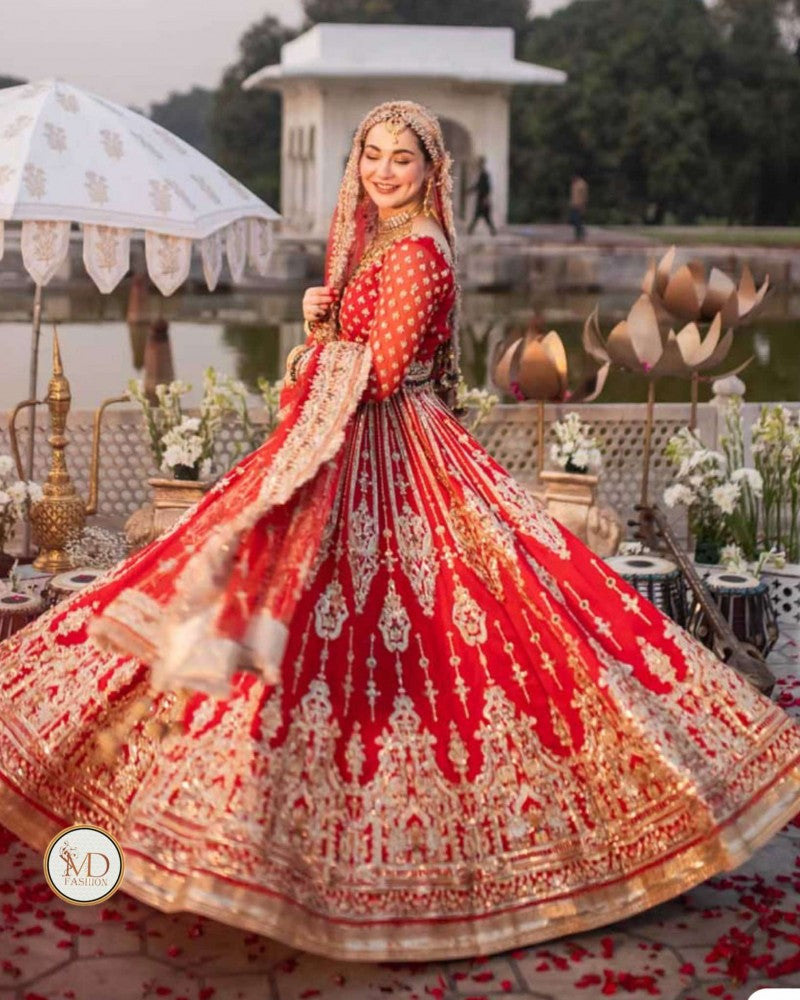 Maha Wajahat Raanjhna Chiffon Dress