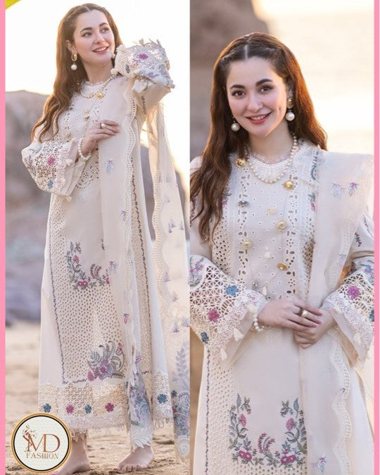 Qalamkar SELIN Sahil Kinare Luxury Lawn