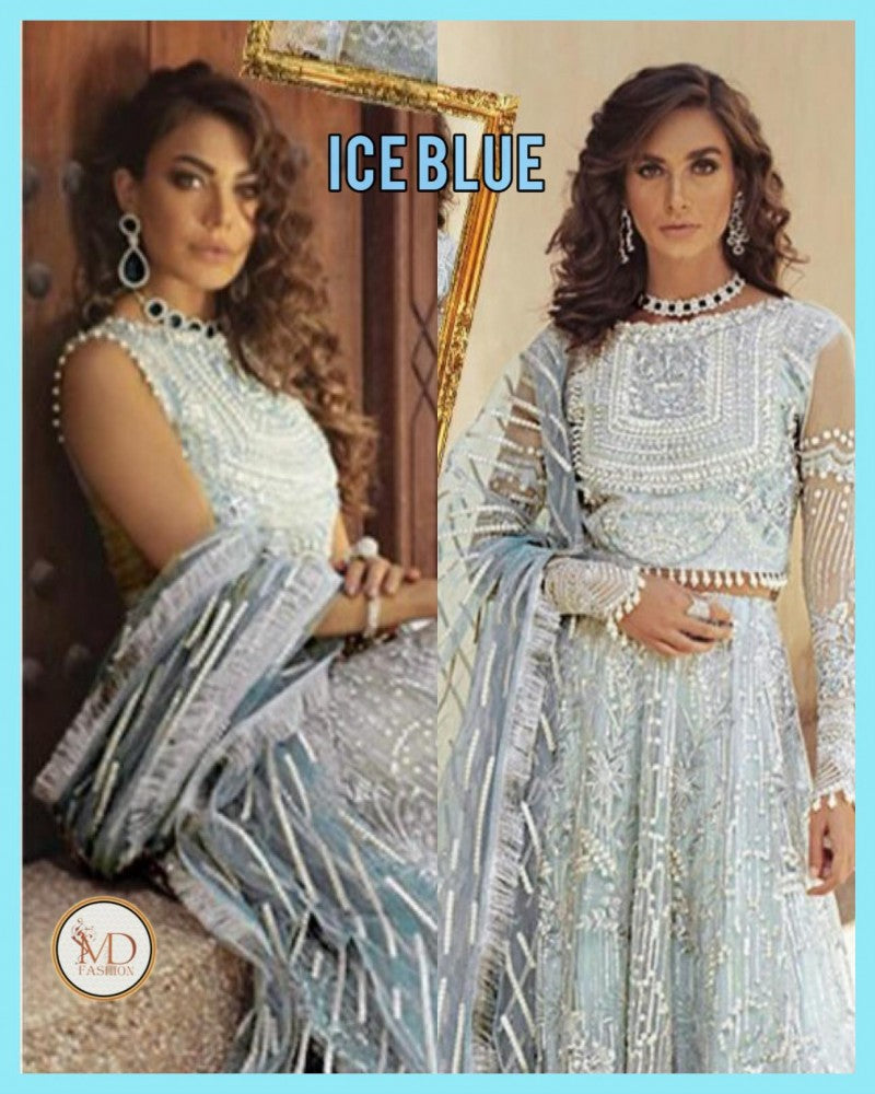 Mushq OCEAN WAVE ICE BLUE Shade HIGH VERSION