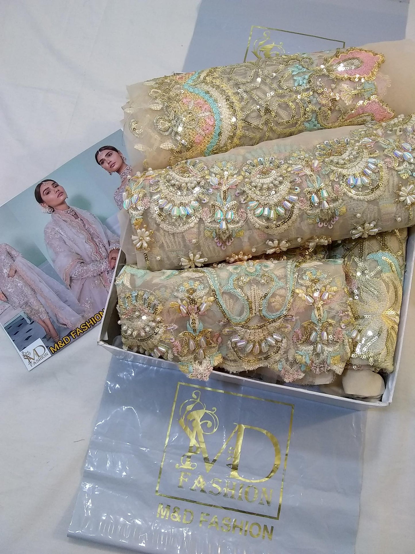 Republic Womenswear Banafsha Pure Organza Dress