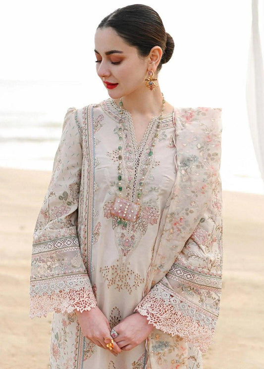 QALAMKAR KHANSA SAHIL LUXURY LAWN UNSTICH