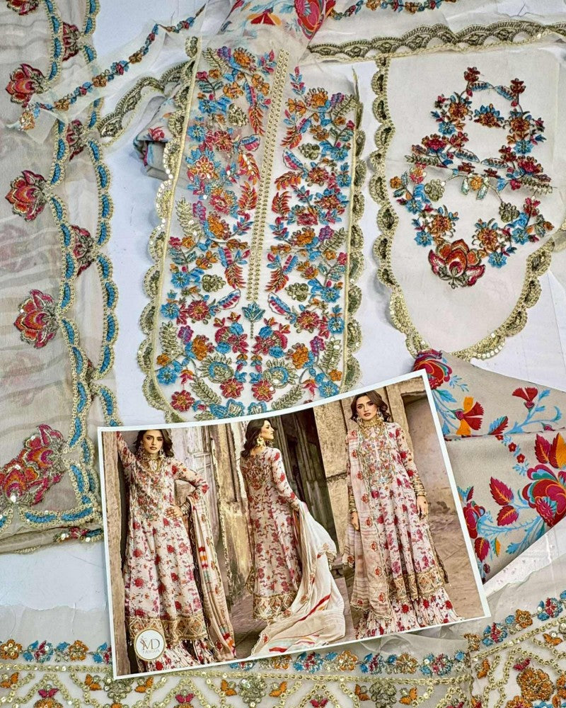 VASAL BY CHARIZMA MUGHAL KI RANI Chiffon Luxury