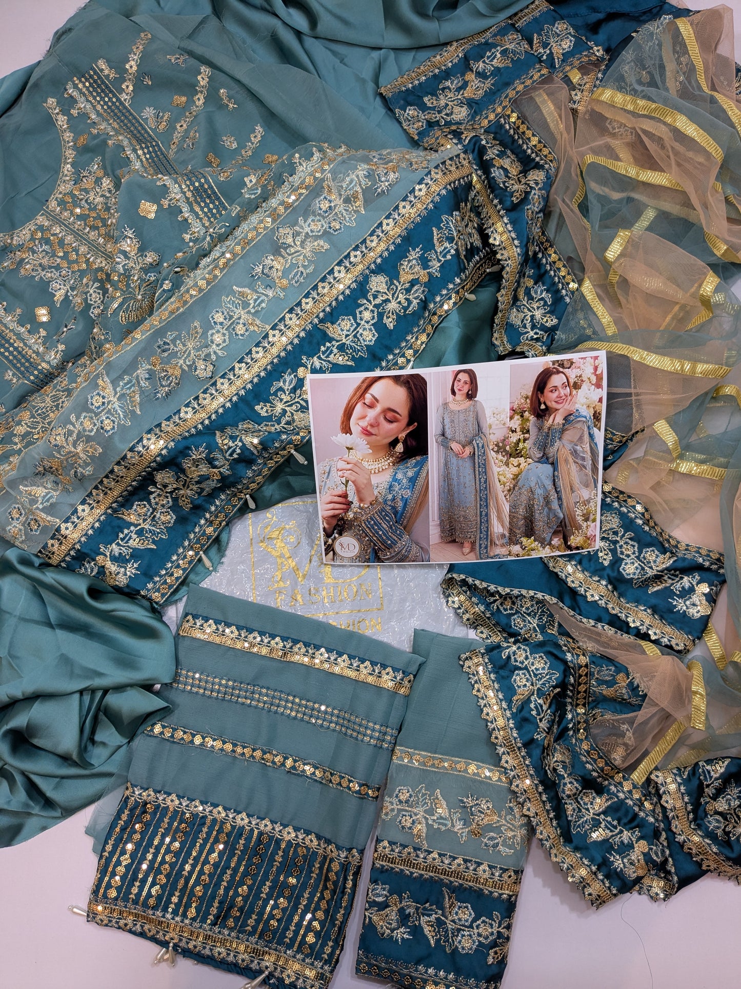 CHARIZMA DASTAN E JASHAN CHIFFON 3pcs UNSTITCHED