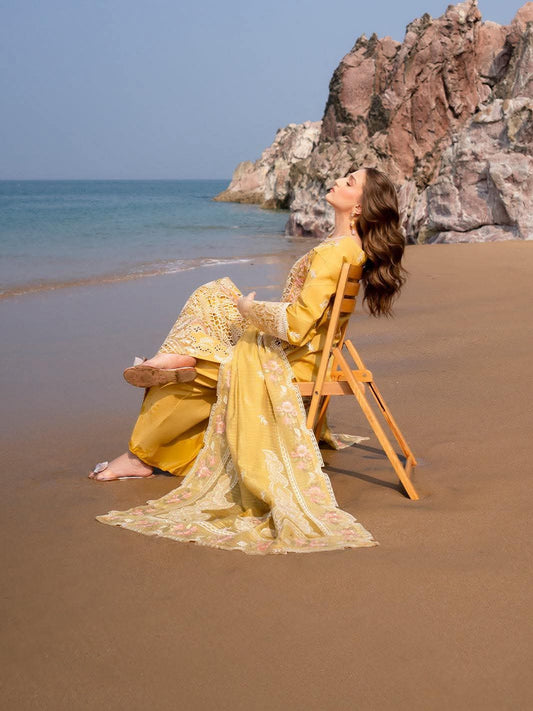 MAHNUR DAHLIA SIRENE YELLOW LUXURIOUS LAWN