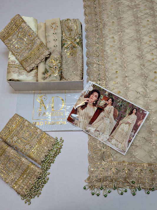 AKBAR ASLAM INSPIRED MEHRUNISA LUXURIOUS GHARARA