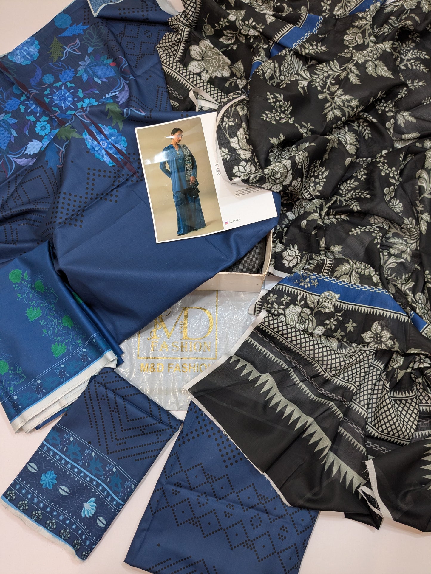 COCO BY ZARA SHAHJAHAN TERRACOTTA SKY DIGITAL PRINT LAWN DUPPATA