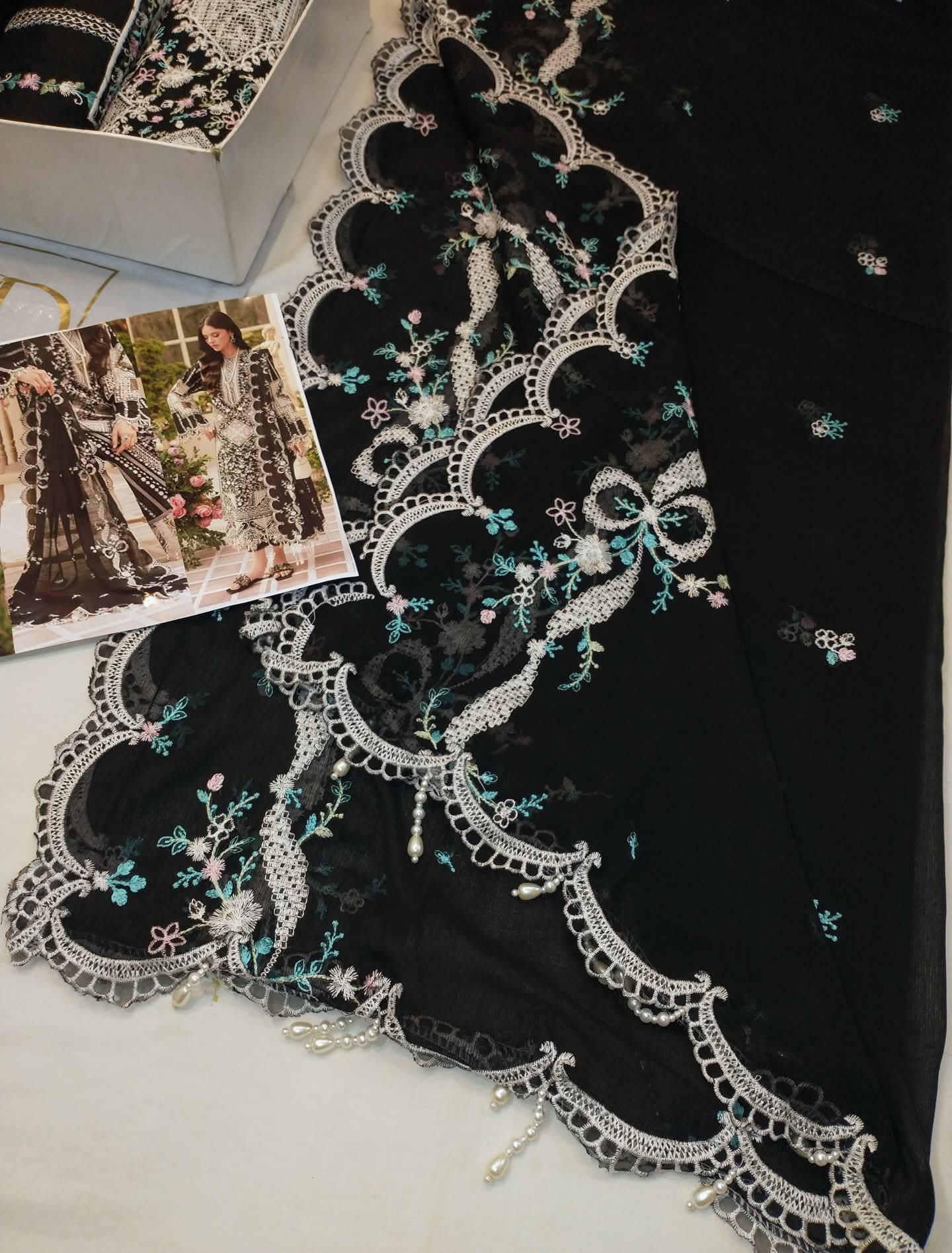 BIN ILYAS BLACK FREESIA LUXURIOUS LAWN