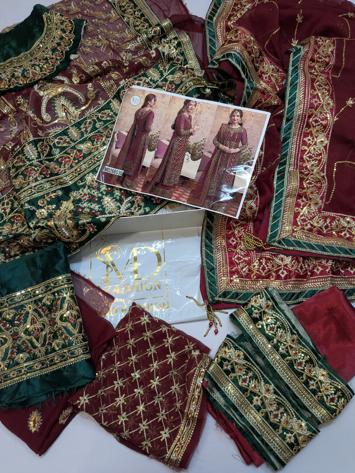 ASIM JOFA INSPIRED YUMNA CHIFFON EMBROIDERED