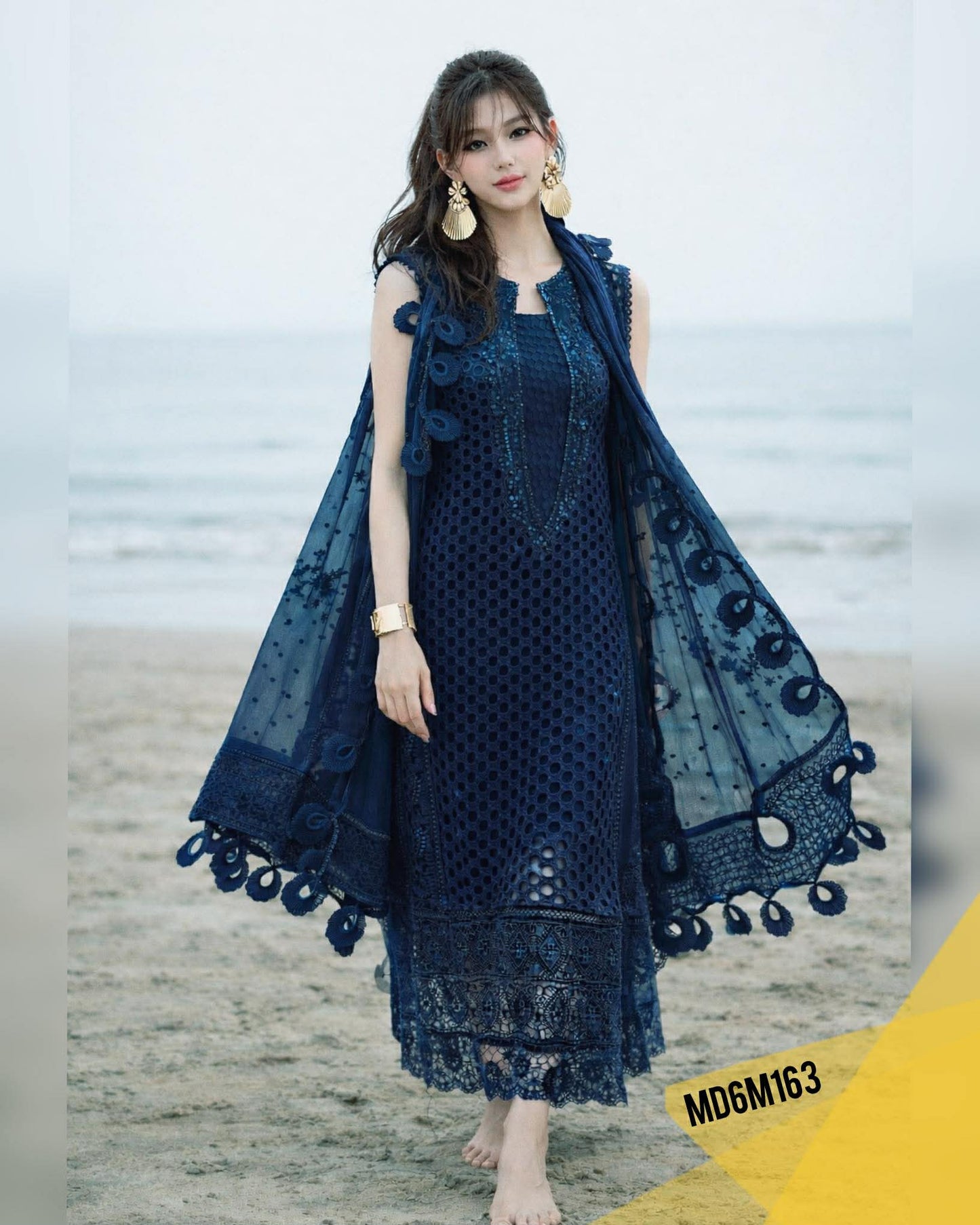 NUREH KHAWB FULL CHIKENKARI LAWN