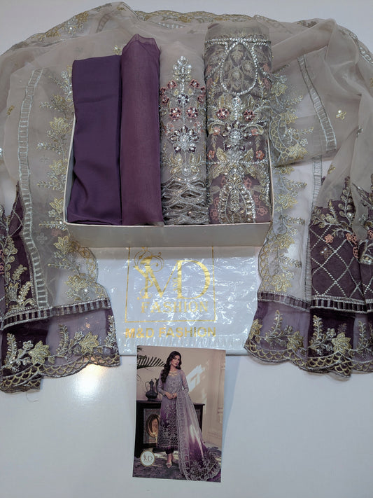 MARIA B INSPIRED TYE N DYE STYLE FORMAL WEAR