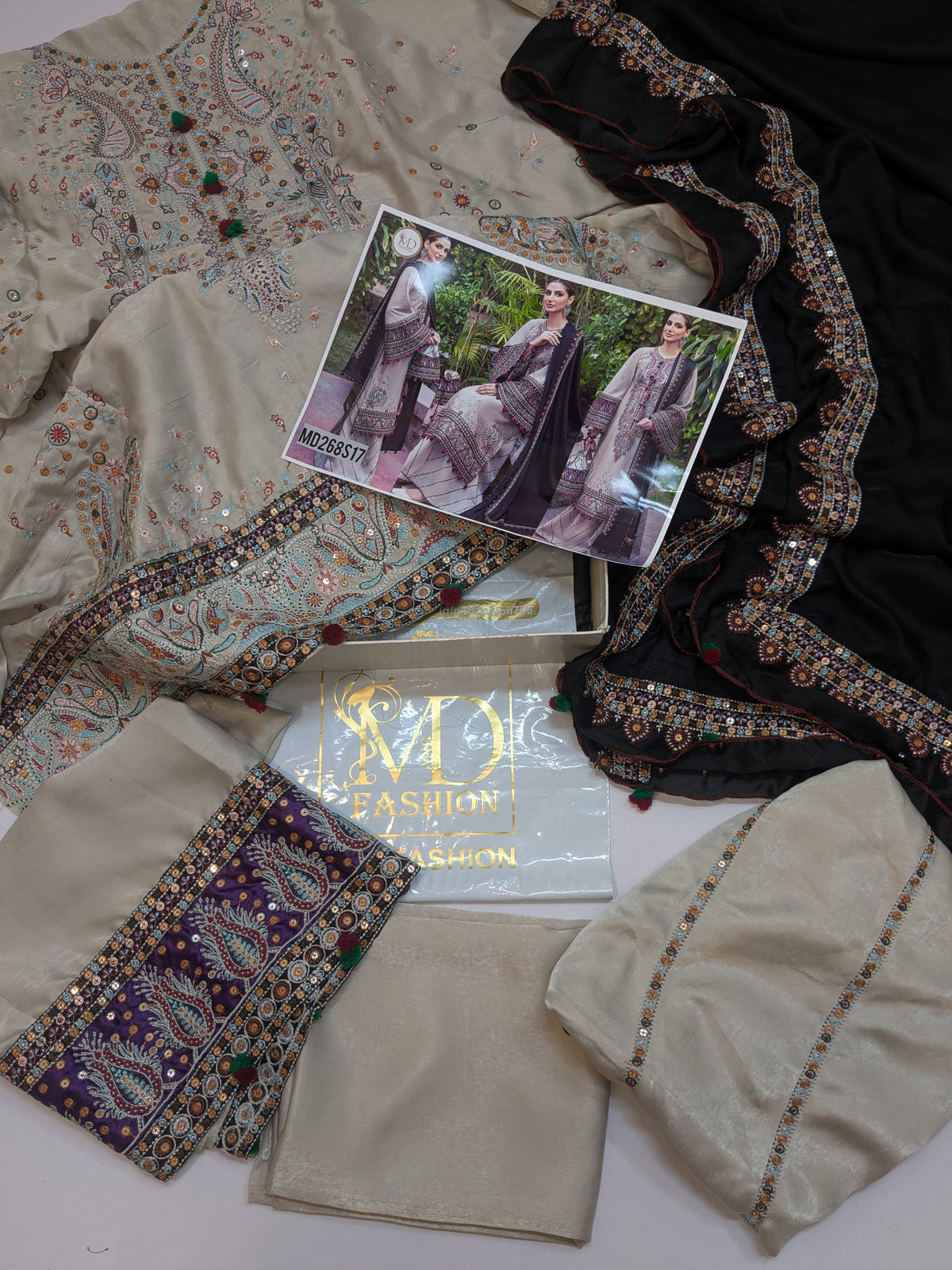 HUSSAIN REHAR RUSSIAN SILK PREMIUM