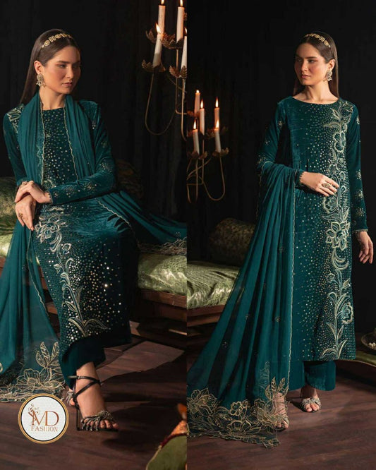 Iznik Velver 11000microM Sequence Embroidered