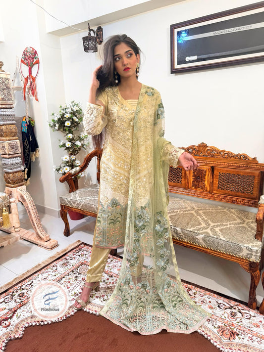 FAWN MINT Ready To Wear 3 Piece Suit