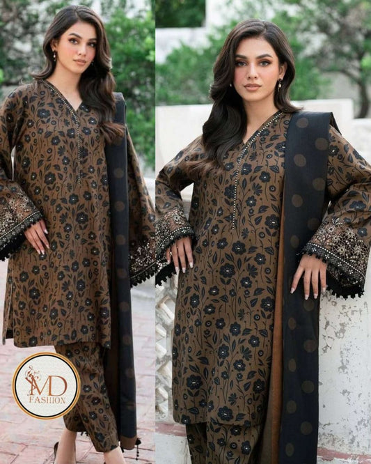 Baroque Digital Print Summer Lawn