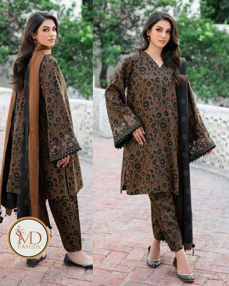 Baroque Digital Print Summer Lawn