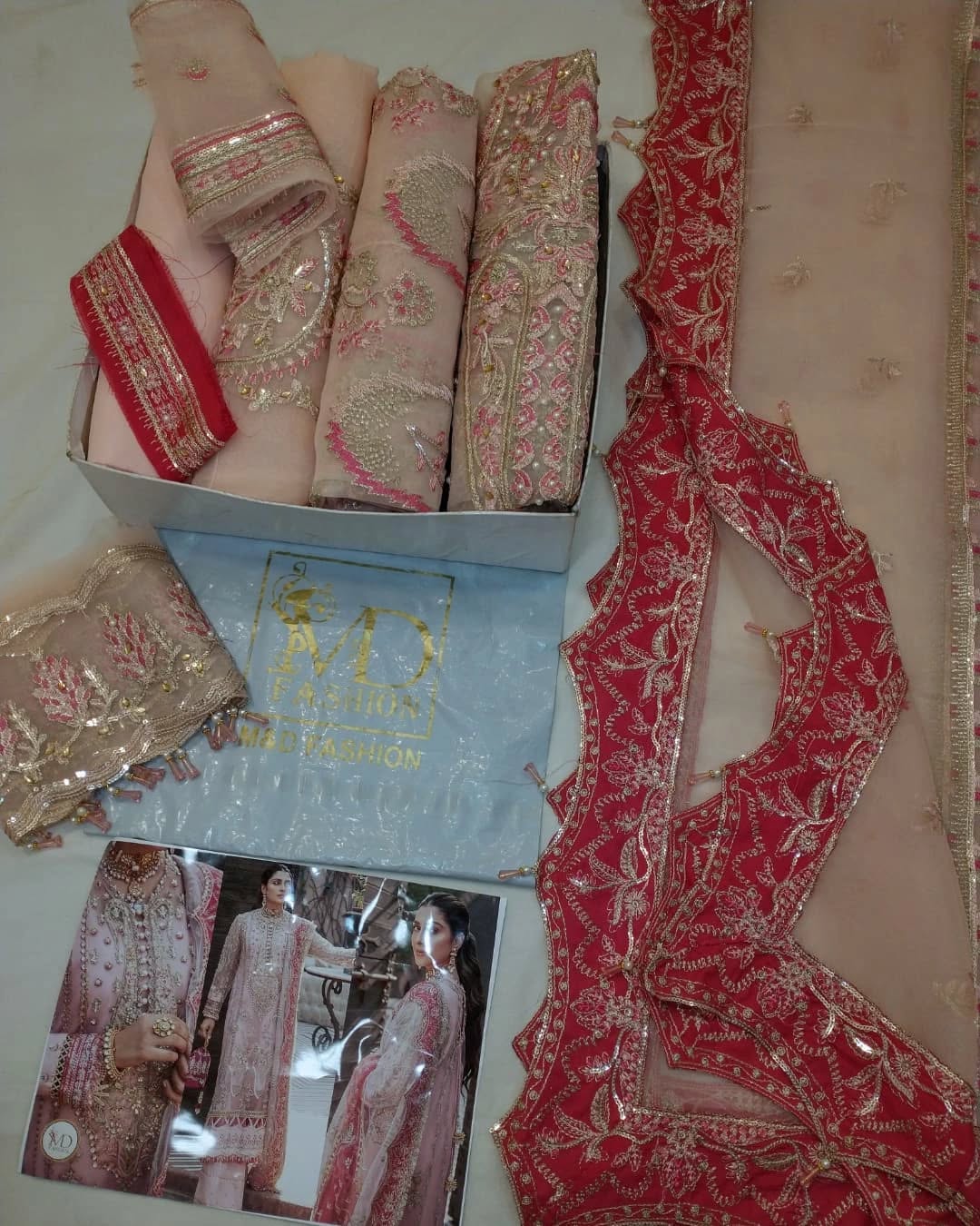 AFROZEH HAYAT INAYAT ORGANZA EMBROIDERED