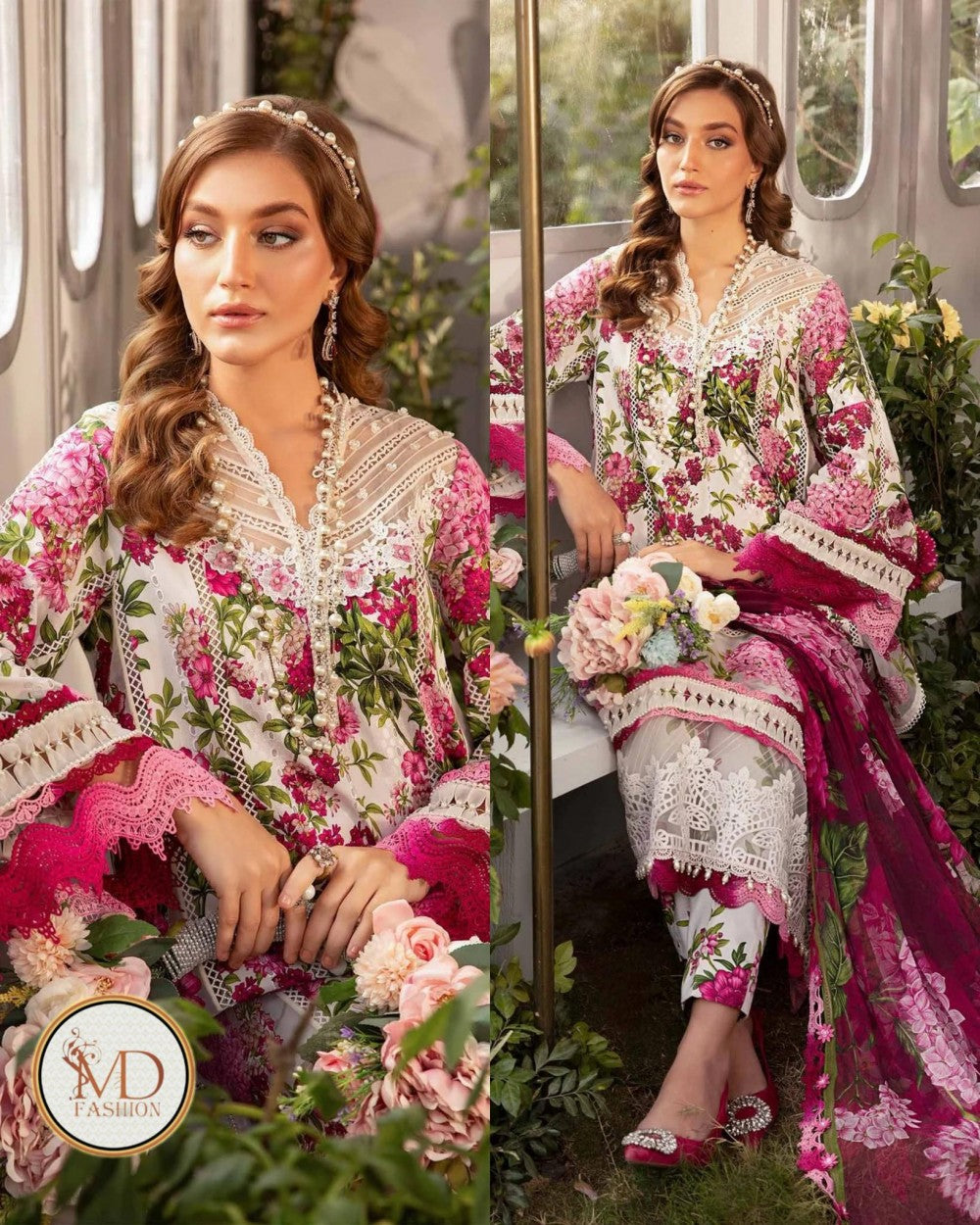 Maria B Mprint 2102A 3pcs Lawn Suit