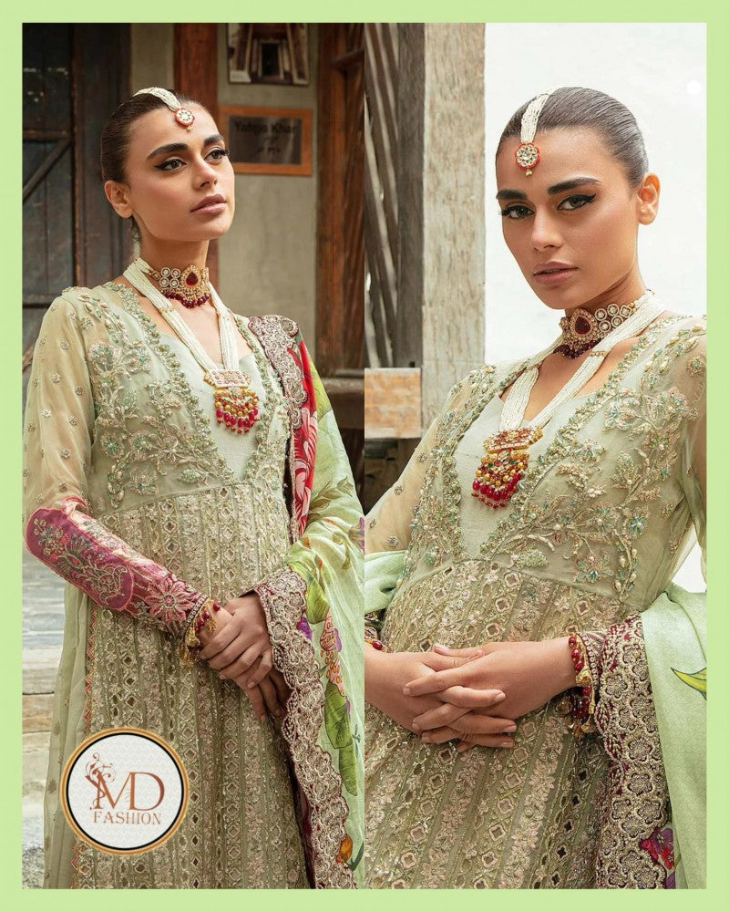 Maryum Hussain AFSANA Pearl Work Dress