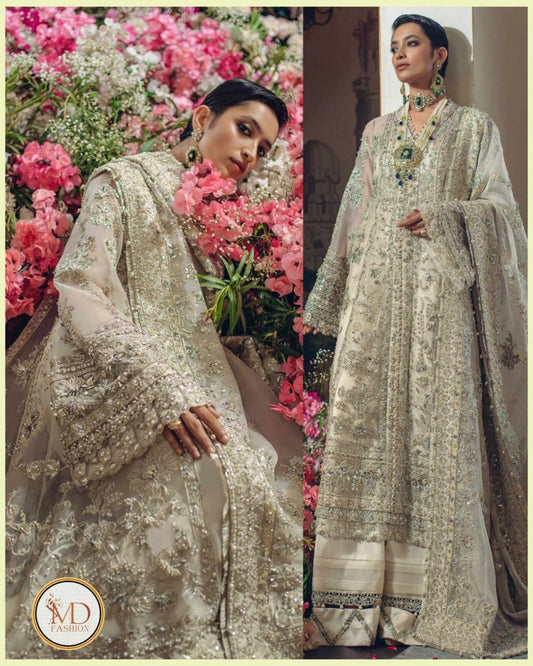 ELAN WEDDING COLLECTION REINE BLANCHE ORGANZA SUIT