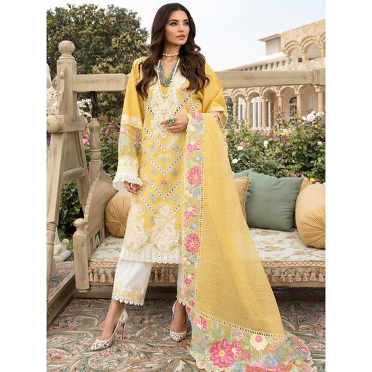 Luxury Lawn Crimson A FLORAL AFFAIR AMBER