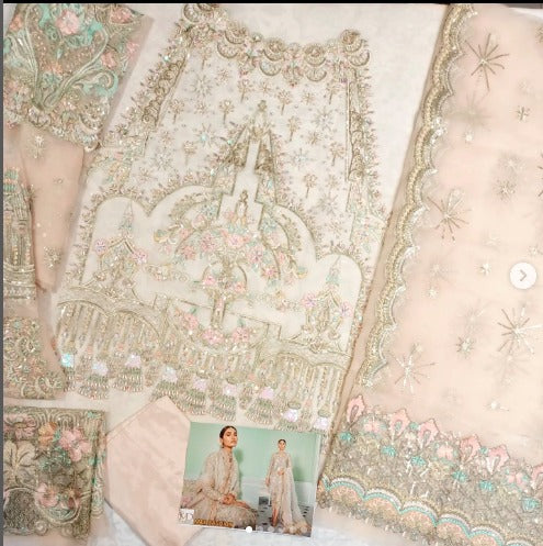 Republic Womenswear Banafsha Pure Organza Dress