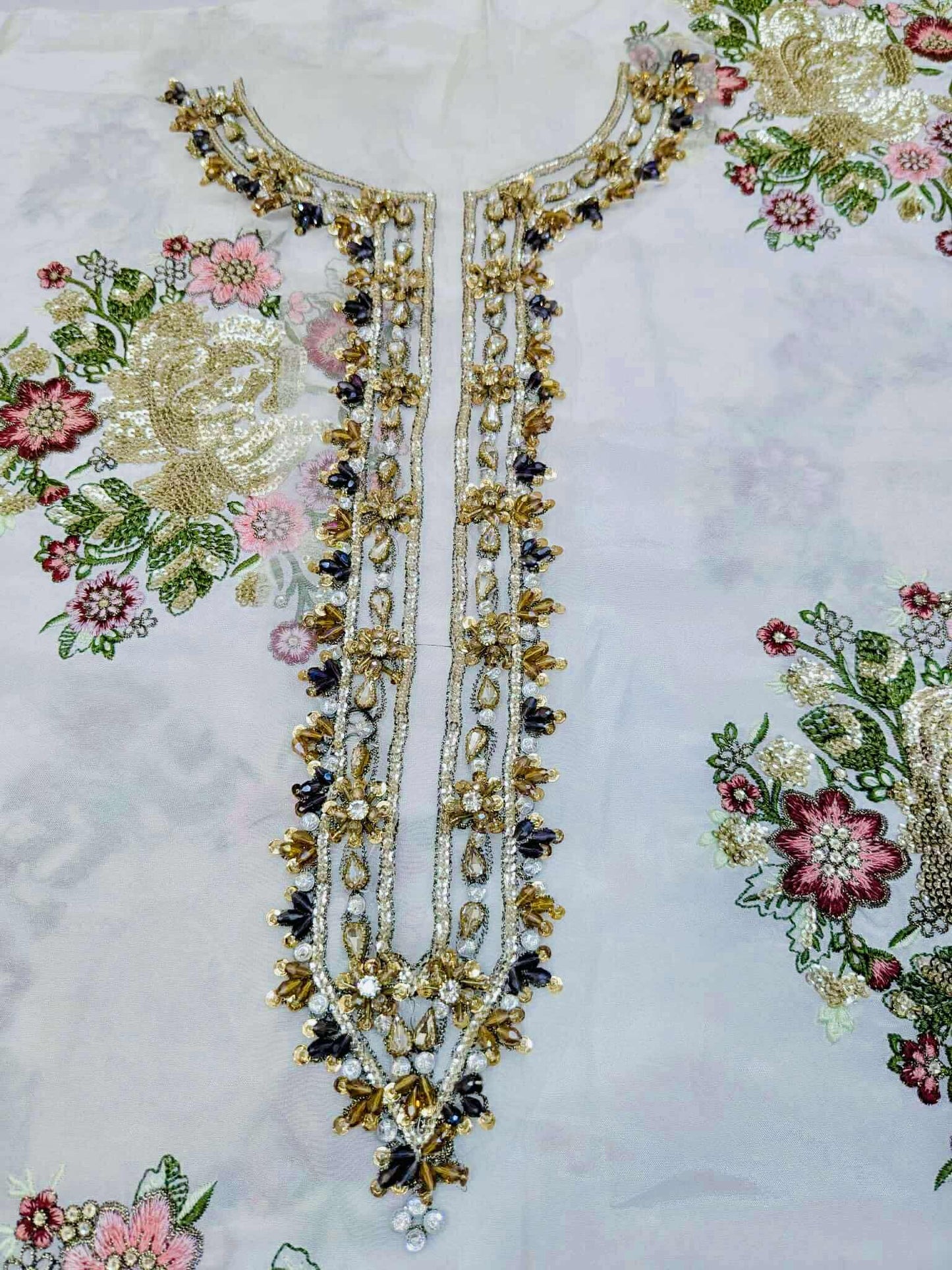 Ethnic Premium Raw Silk with Elegant Embroidery