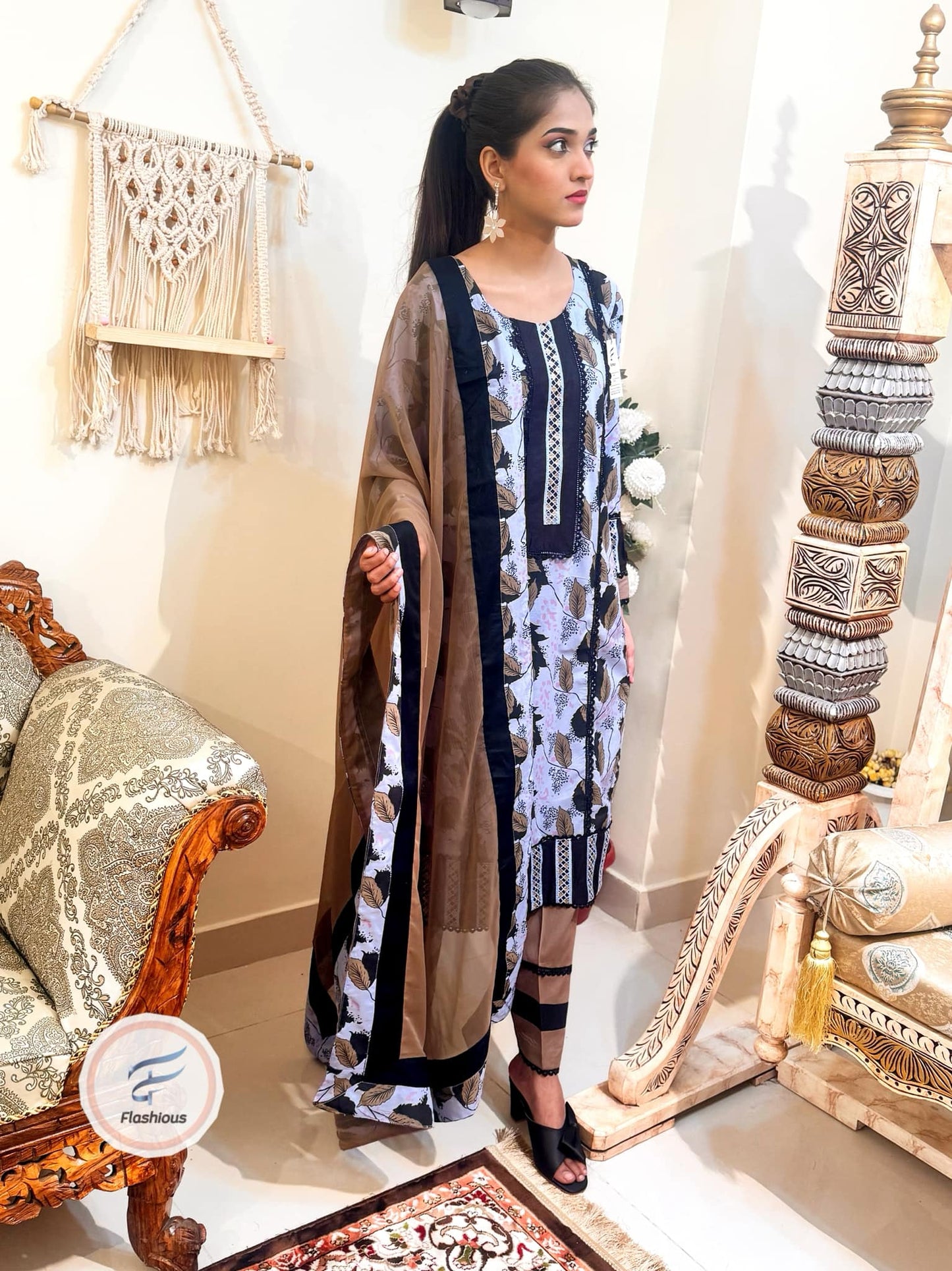 Ice Coffee Ready To Wear 3 Piece Suit