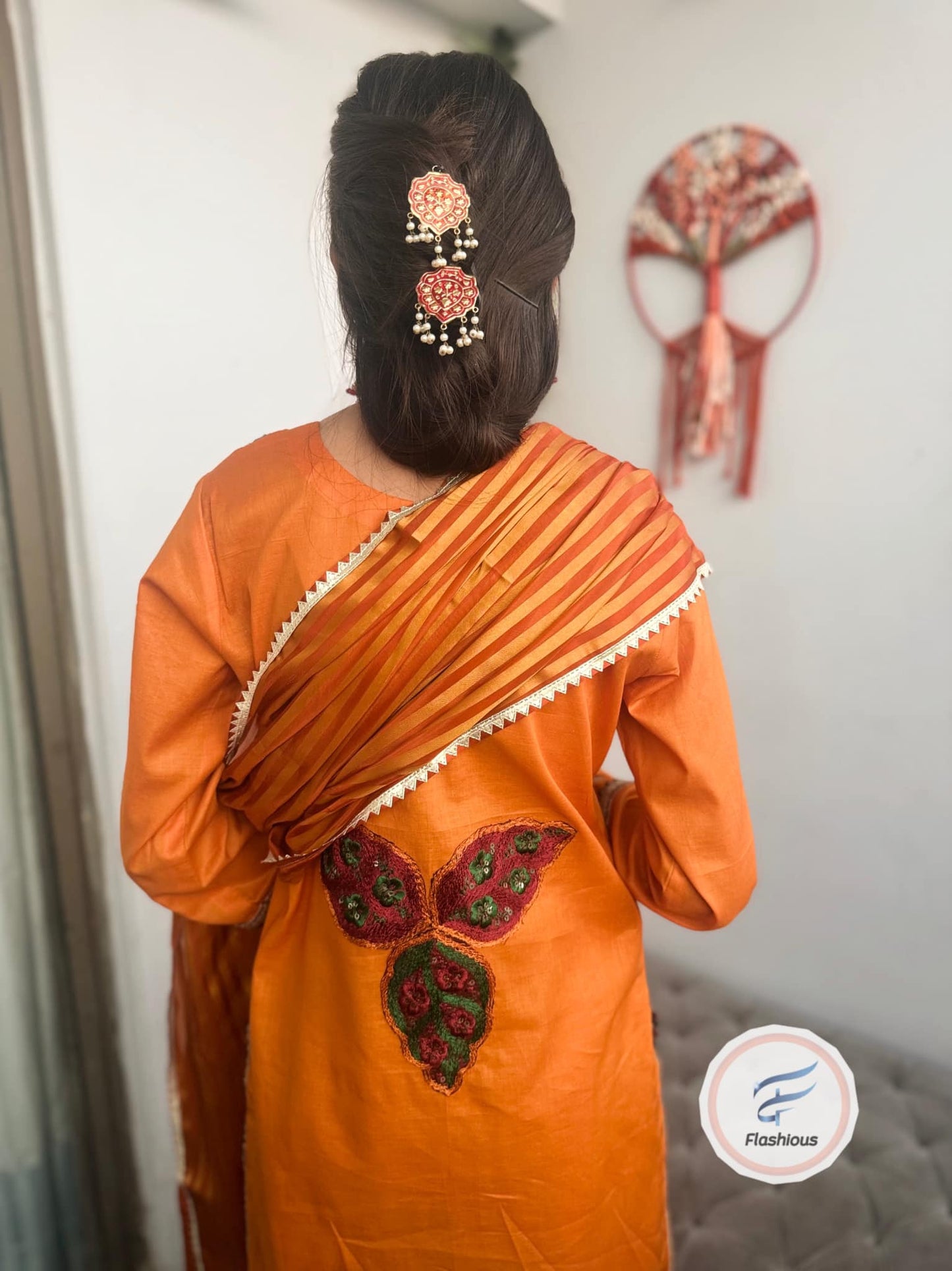 Mustard Vibes 3 Piece Complete Stitched SUIT