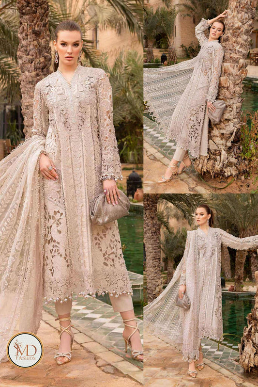 Maria b Lacer work Skin Semi formal embriodered