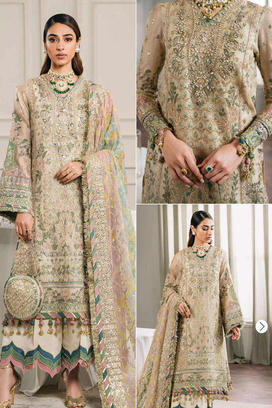 Baroque Muti Fawn heavy embriodered