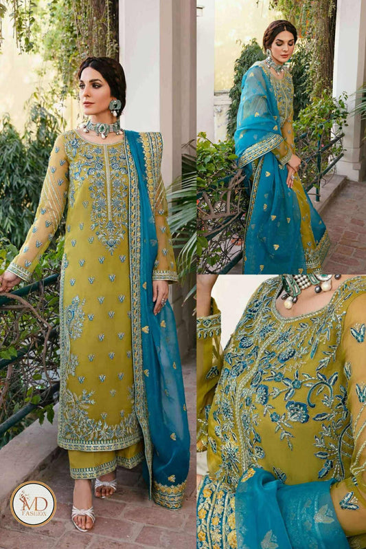 Akbar Aslam Davina Dhani handwork dress