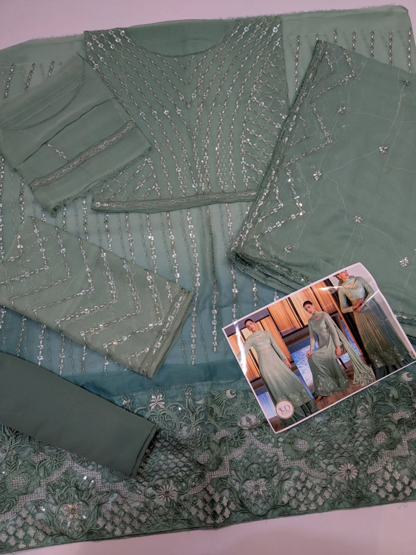 Erum Khan Midnight AURA TYE N DYE