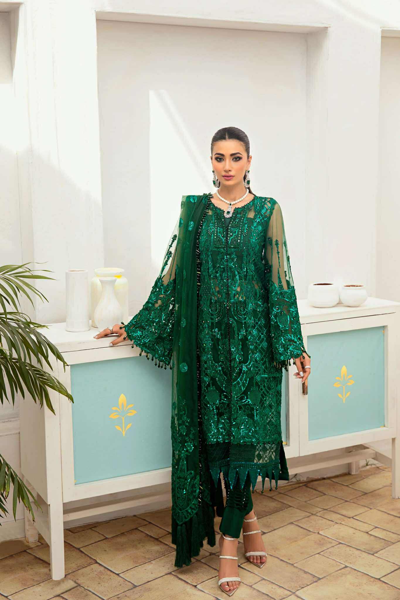 Maryum Hussain ZAMURD Embriodered dress