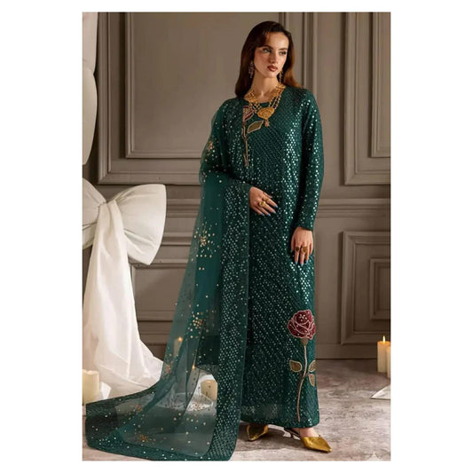 Nureh Twinkle Zinc sequence embroidered