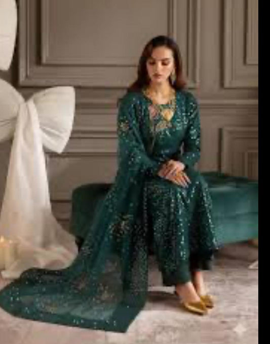 Nureh Twinkle Zinc sequence embroidered