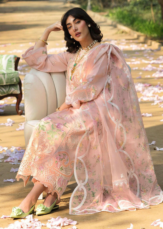 Sardinia Floral Forest Lawn embriodered dress