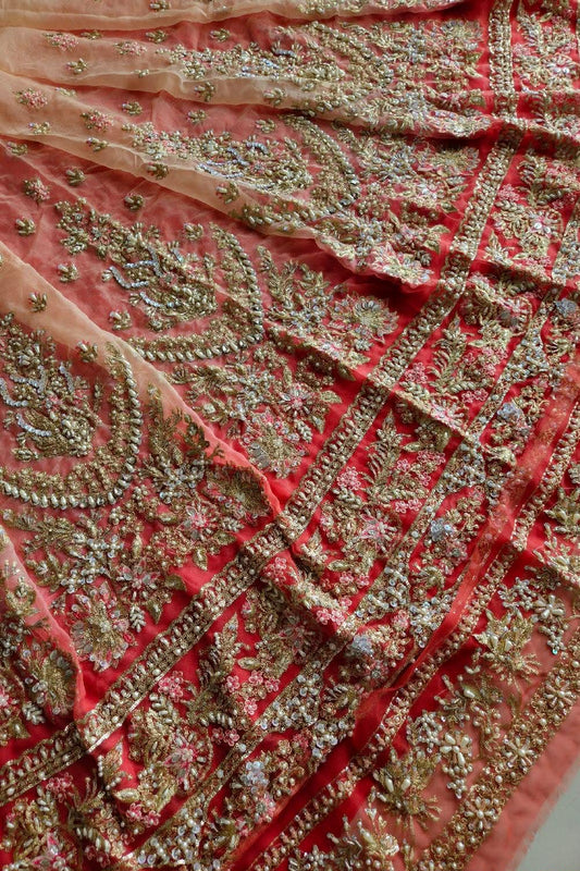 Zaha by Khadijah Shah Bridal MASAKALI double flare