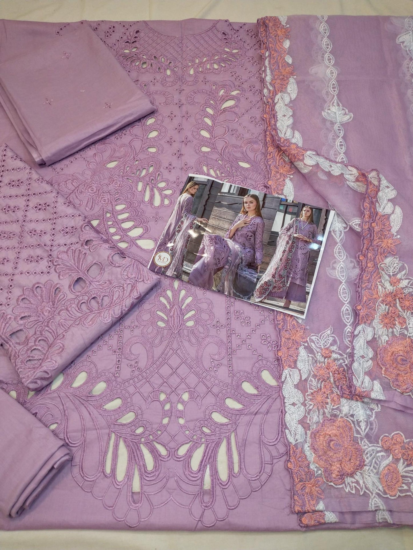 ADAN LIBAS LILAC LACER LAWN CHIKENKARI