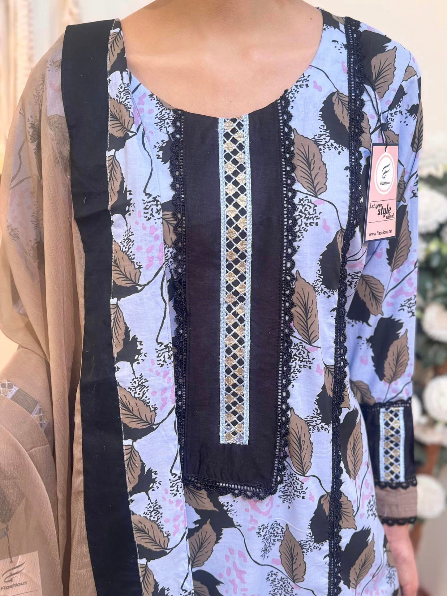 Ice Coffee Ready To Wear 3 Piece Suit