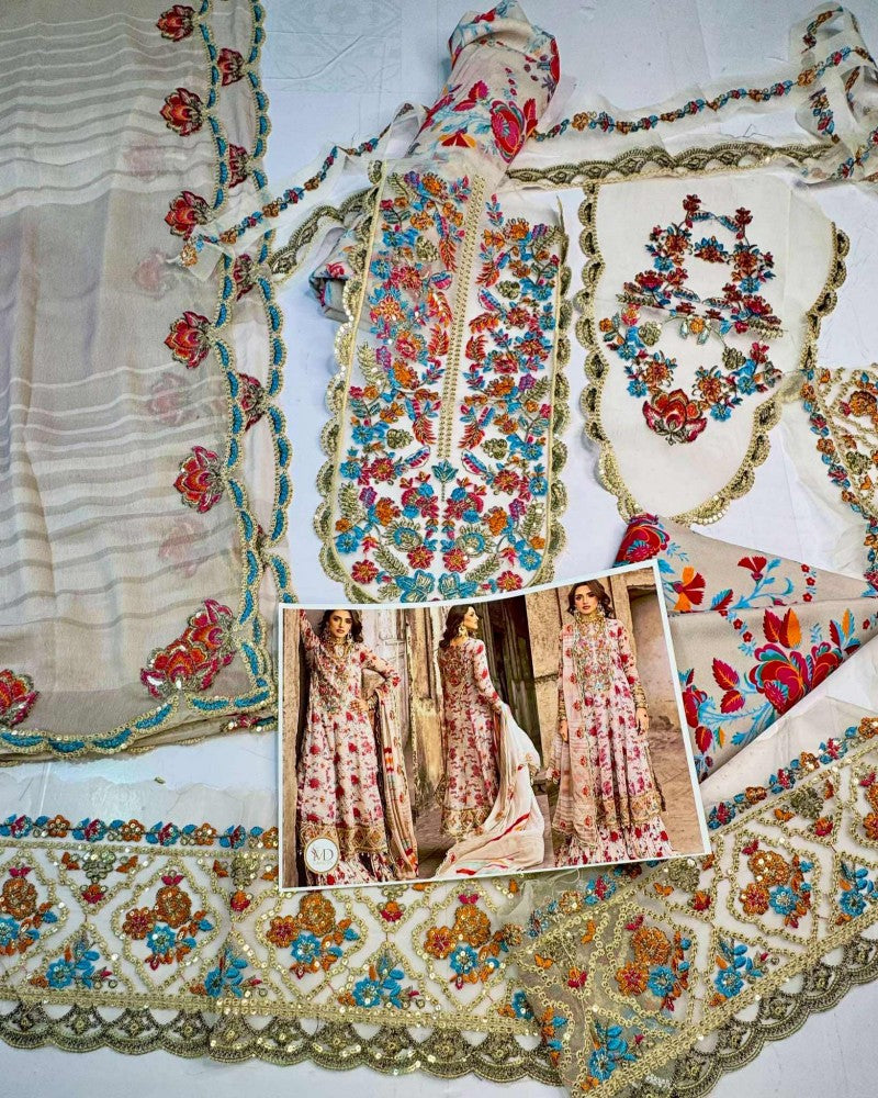 VASAL BY CHARIZMA MUGHAL KI RANI Chiffon Luxury