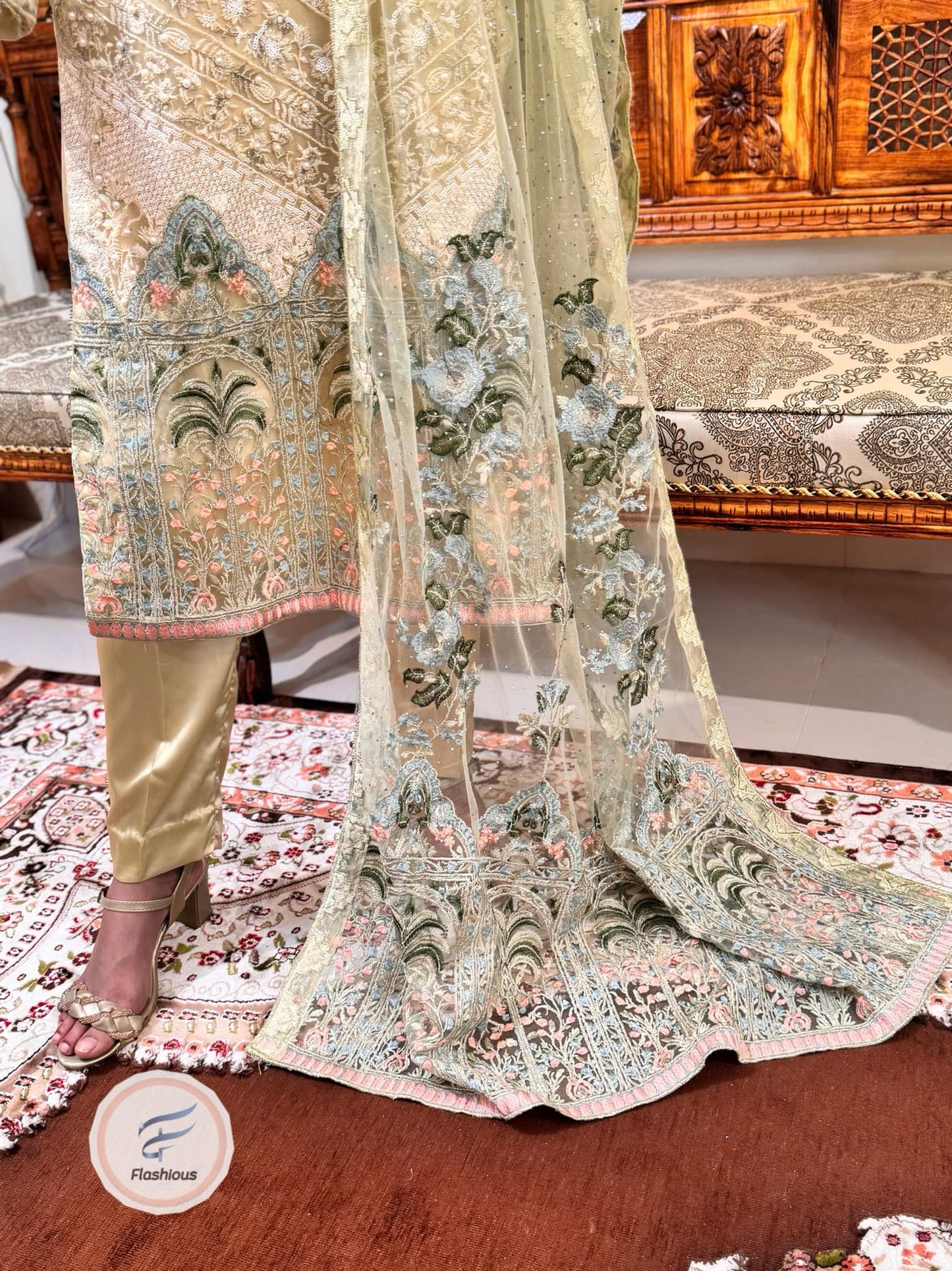 FAWN MINT Ready To Wear 3 Piece Suit