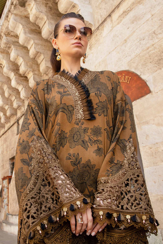 MPT-2409-A | 3Pc Unstitched Suit