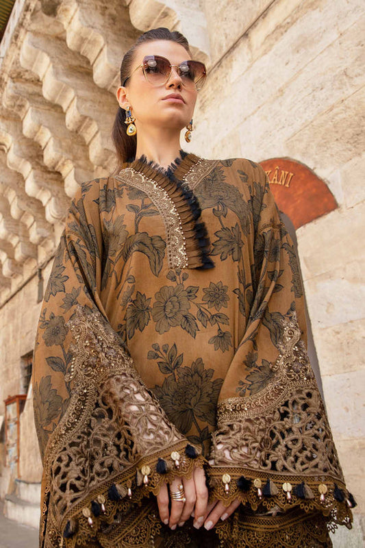 MPT-2409-A | 3Pc Unstitched Suit
