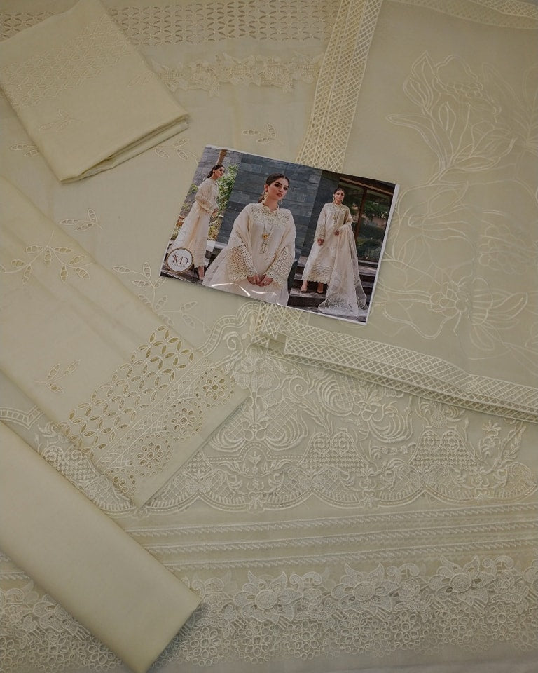 MUSHQ CREAM BLUSH LUXURY LAWN