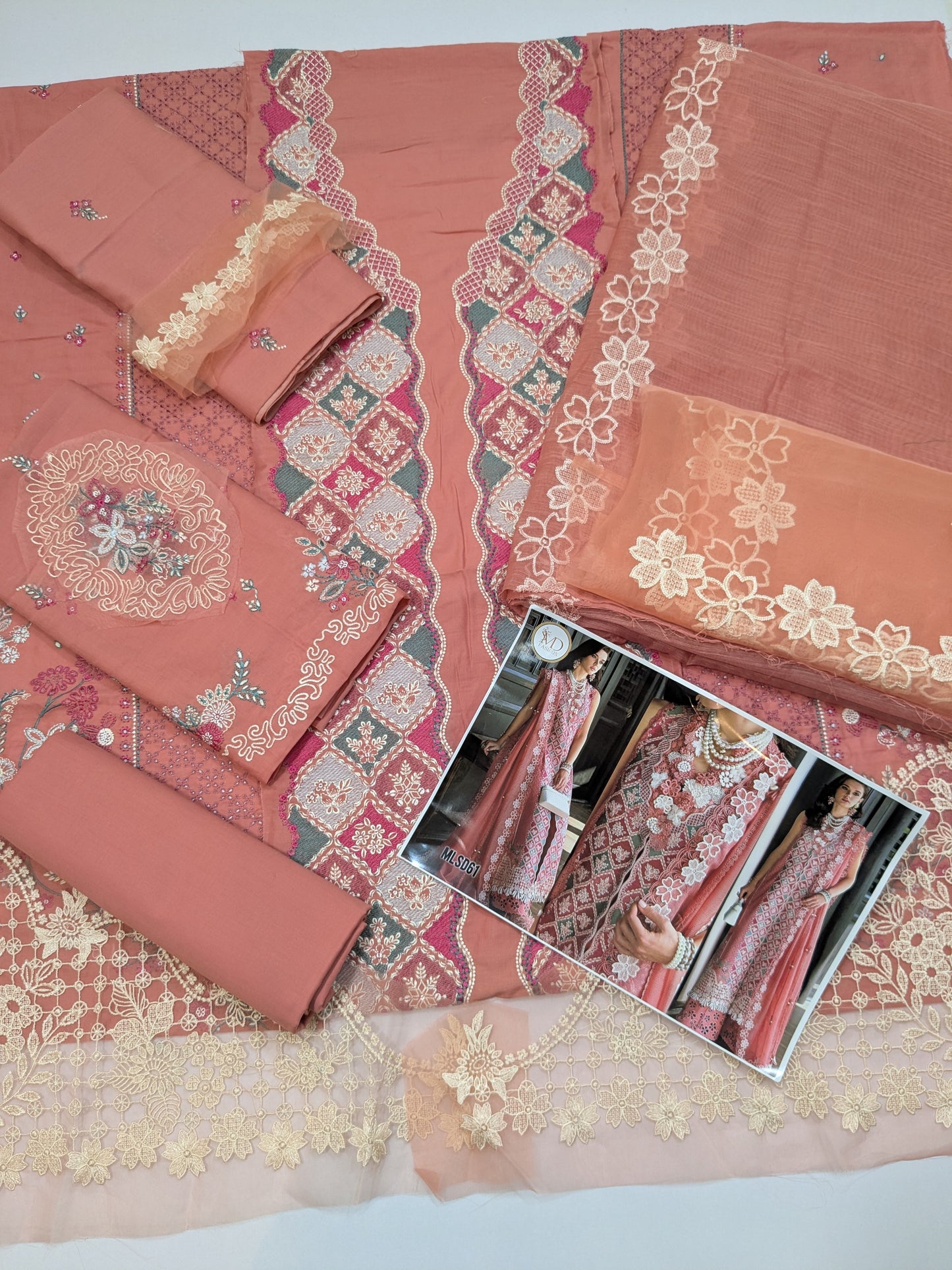 REPUBLIC WOMENSWEAR PEAVY PINK LUXURIOUS LAWN