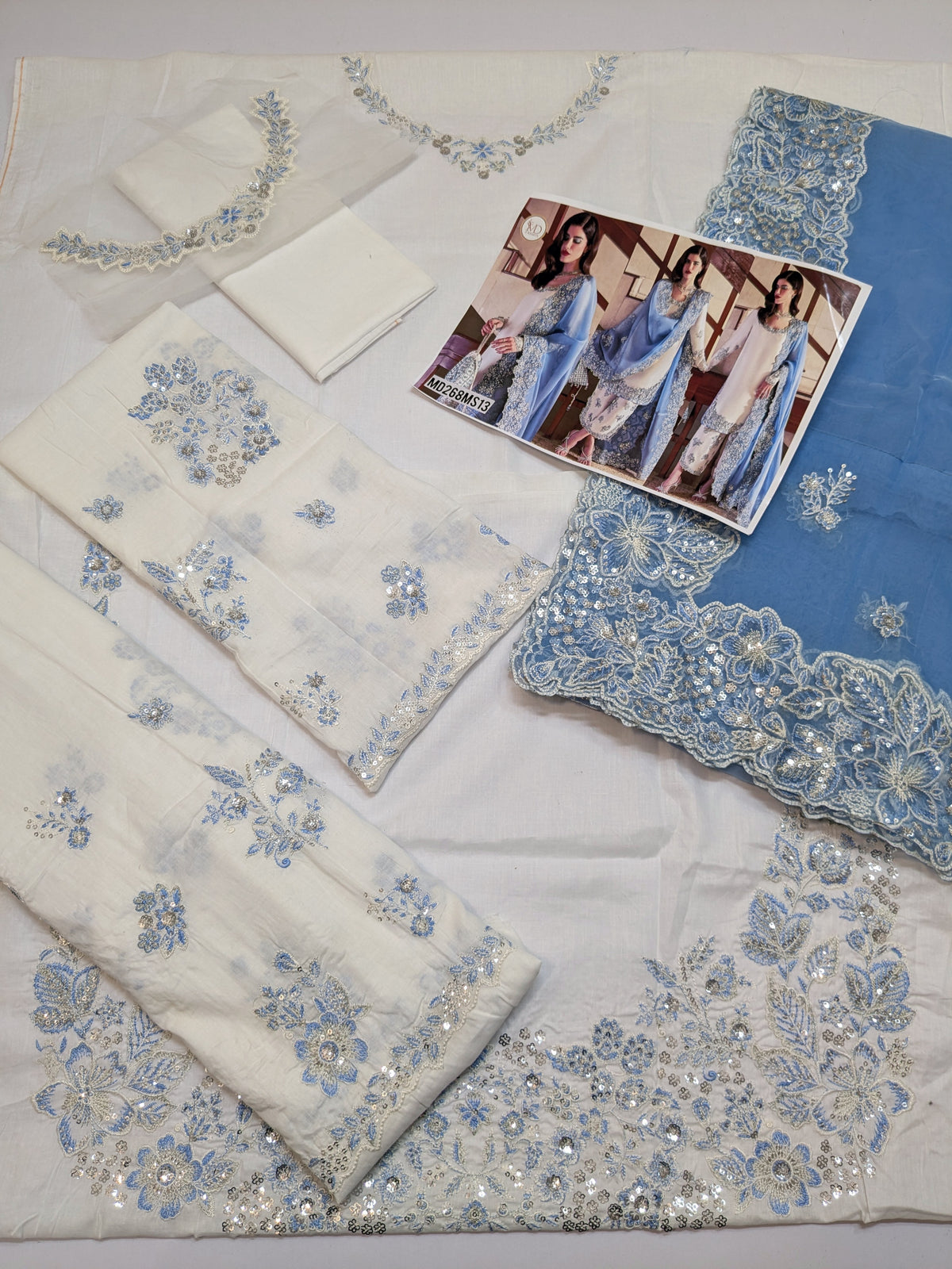 HUSSAIN REHAR INSPIRED VIRELLE LUXURIOUS LAWN