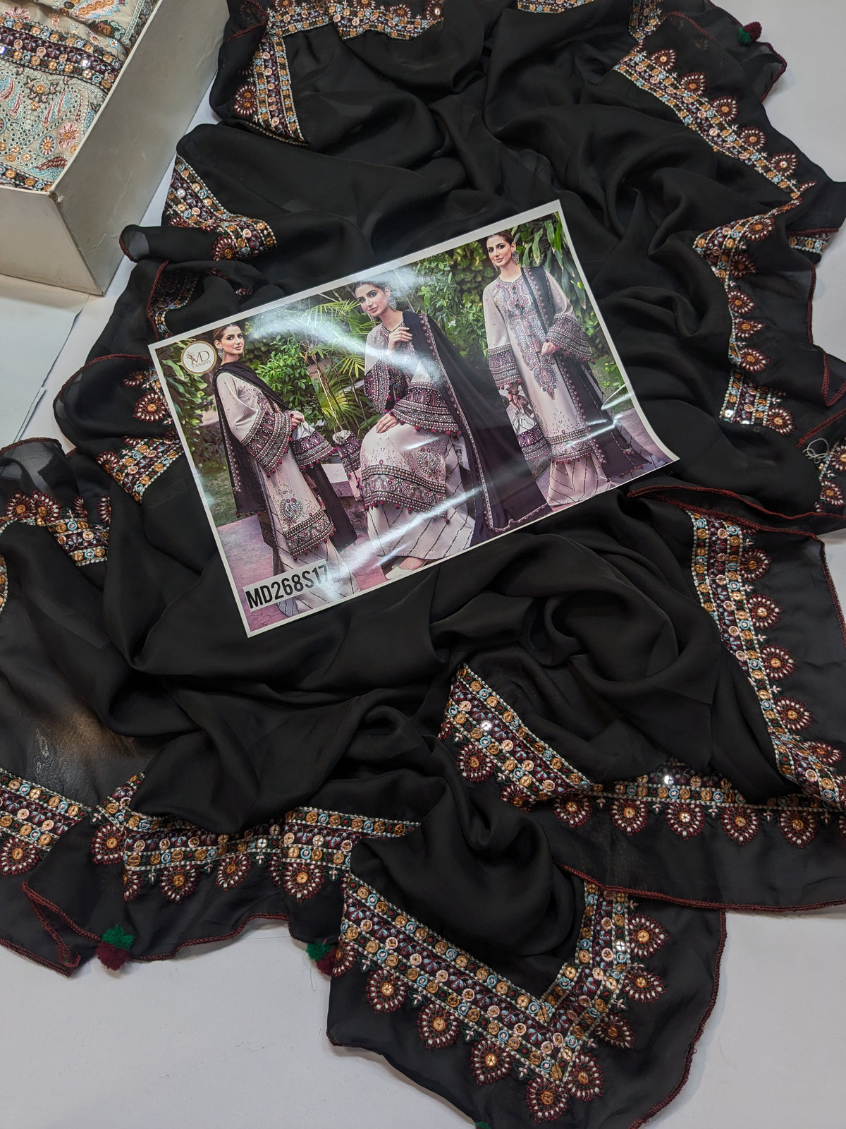 HUSSAIN REHAR RUSSIAN SILK PREMIUM
