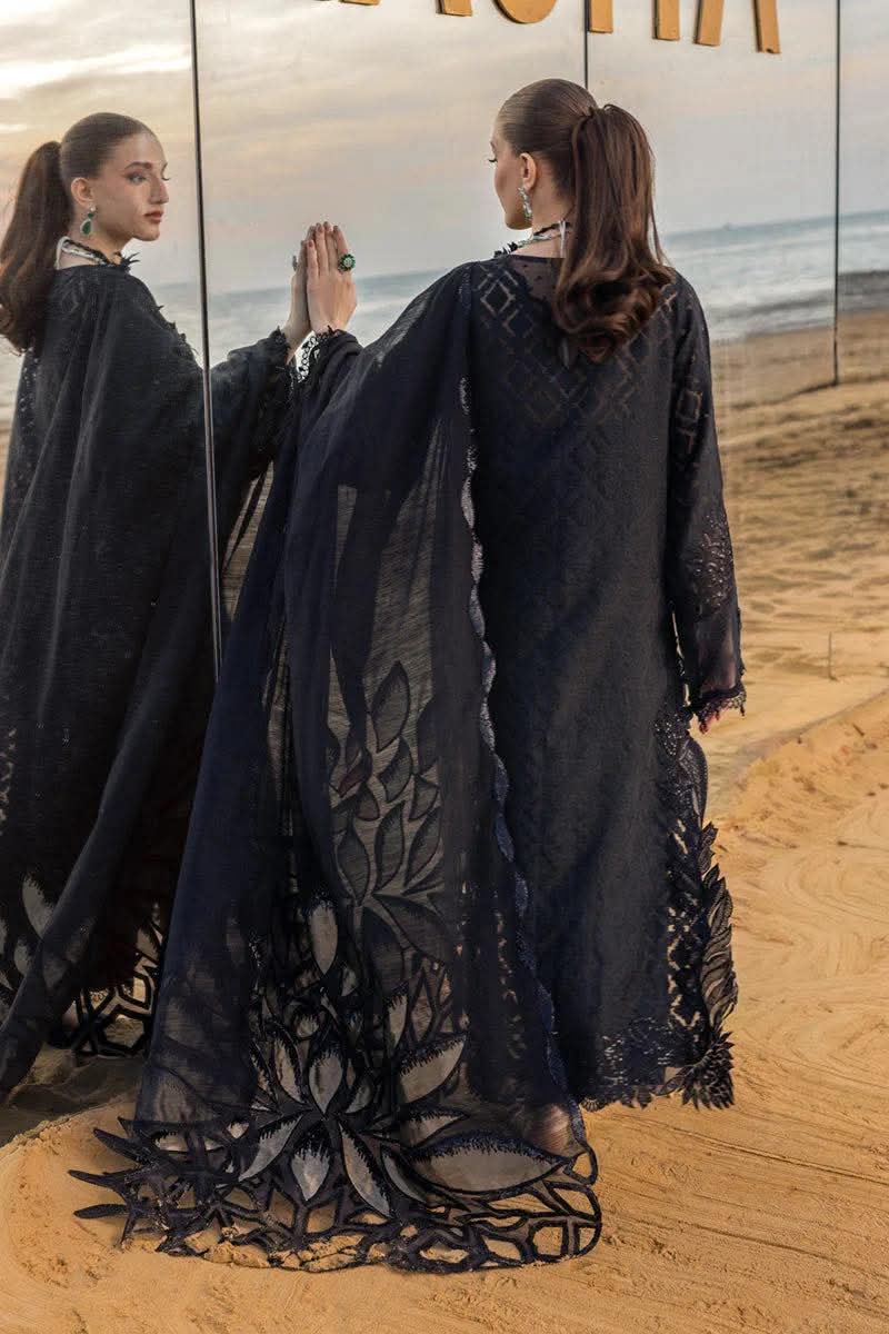 RANG RASIYA ALAYA BLACK LUXURIOUS EMBROIDERED