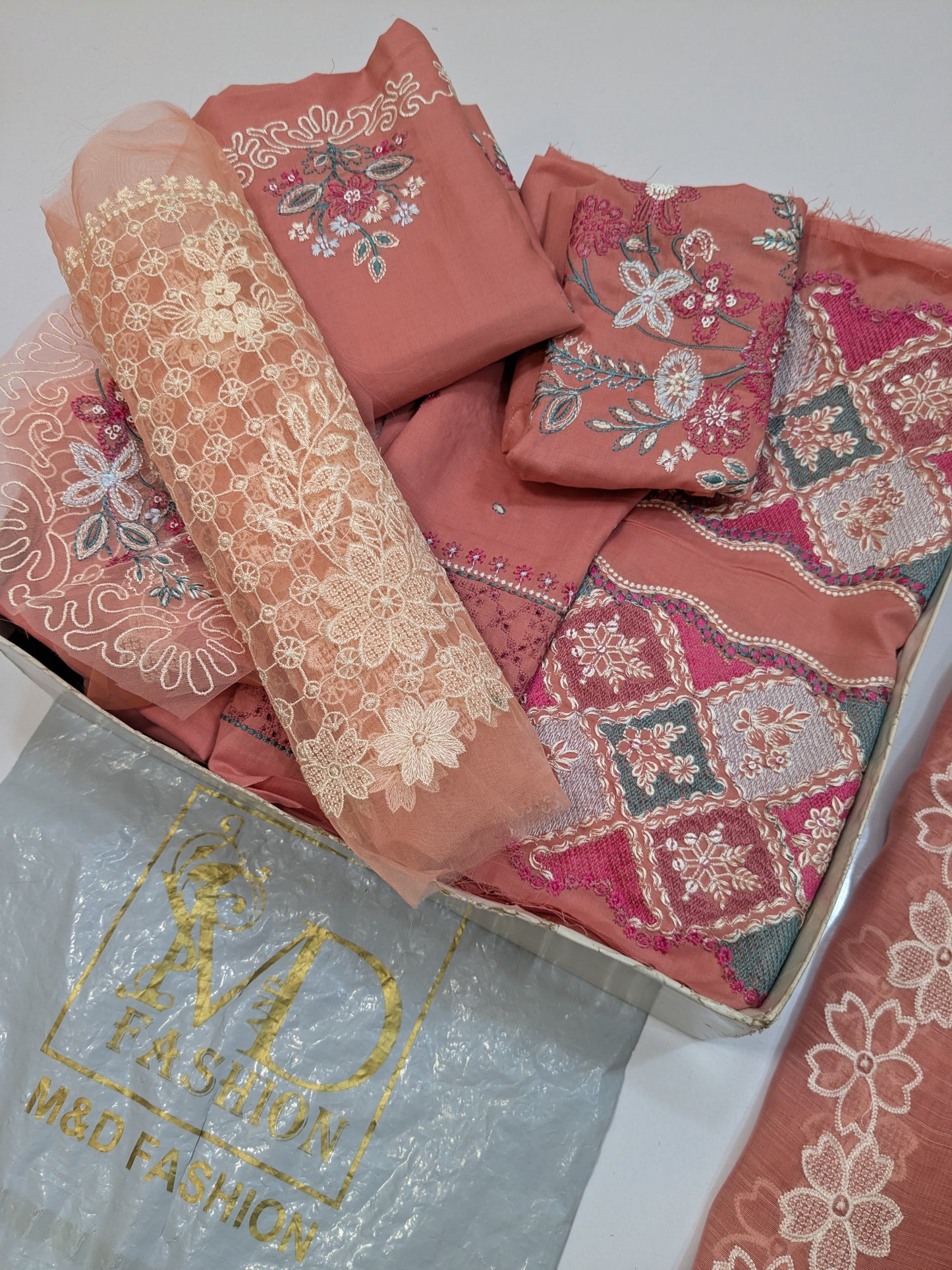 REPUBLIC WOMENSWEAR PEAVY PINK LUXURIOUS LAWN