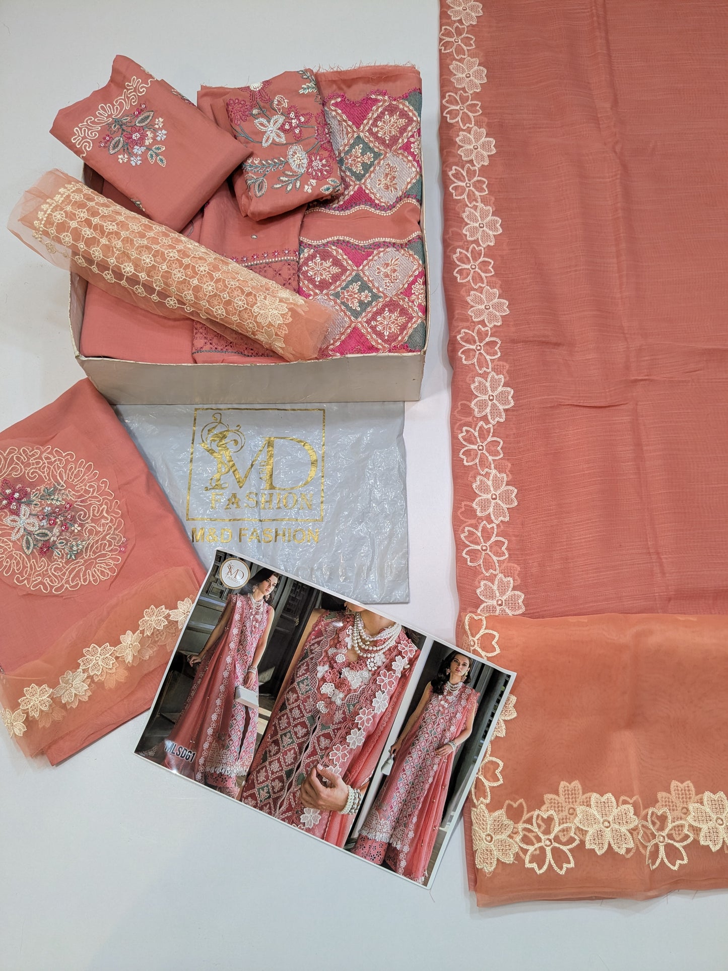 REPUBLIC WOMENSWEAR PEAVY PINK LUXURIOUS LAWN